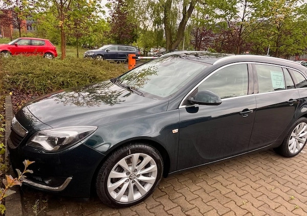 Opel Insignia cena 47000 przebieg: 128700, rok produkcji 2016 z Gliwice małe 106